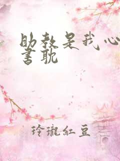 助教是我心尖宠书耽