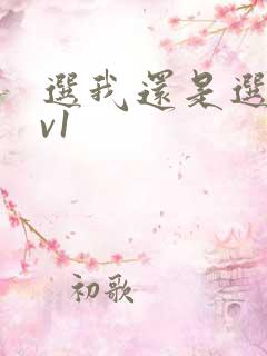 选我还是选它1v1