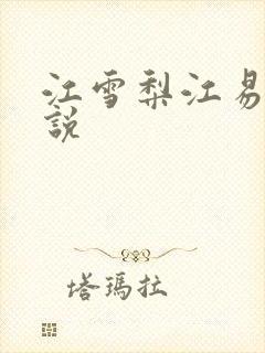 江雪梨江易山小说
