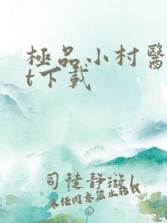 极品小村医txt下载