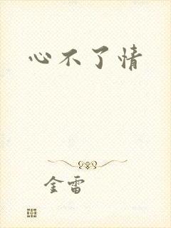 心不了情