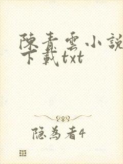 陈青云小说全集下载txt