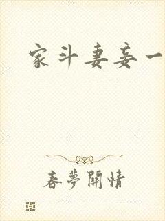 家斗妻妾一家欢
