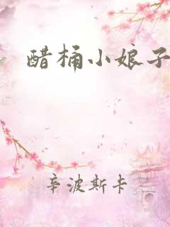 醋桶小娘子