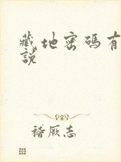 藏地密码有声小说