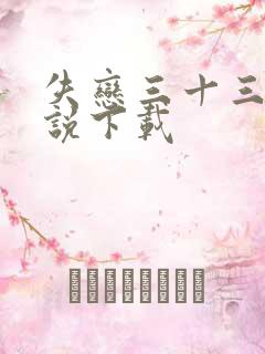 失恋三十三天小说下载