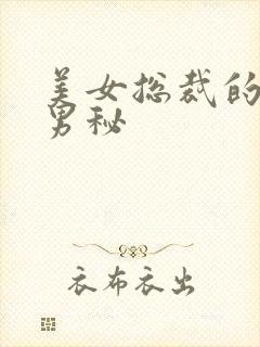 美女总裁的贴身男秘