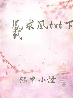 凤求凰txt下载