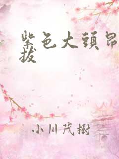 紫色大头昂扬挺拔