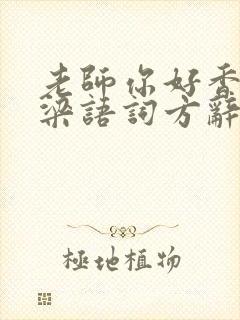 老师你好香po梁语词方辞弹窗