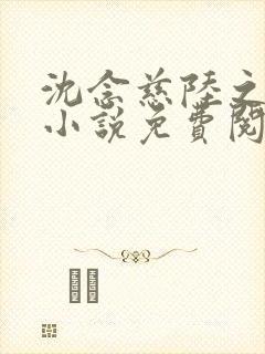 沈念慈陆之天的小说免费阅读