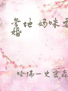 爹地 妈咪要逃婚