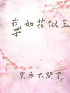 我如花似玉的儿子