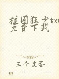 校园狂少txt免费下载