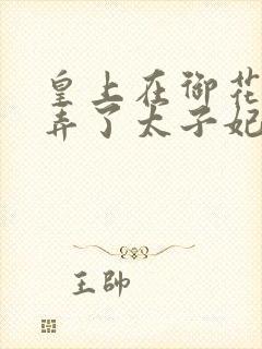 皇上在御花园c弄了太子妃