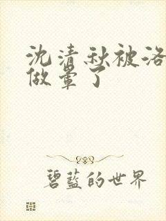 沈清秋被洛冰河做晕了