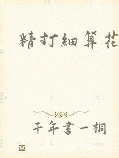 精打细算花满筛