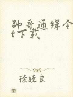 帅哥通缉令txt下载