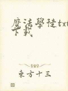 魔法学徒txt下载