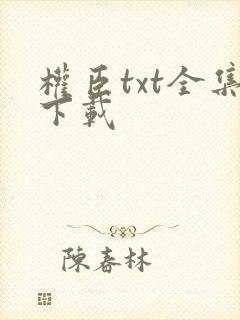 权臣txt全集下载