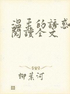 温柔的诱惑小说阅读全文