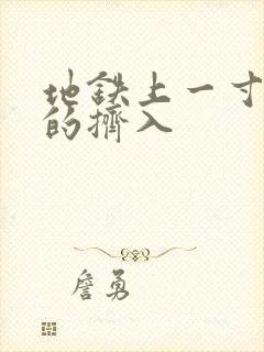 地铁上一寸一寸的挤入