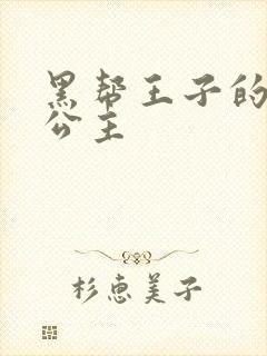 黑帮王子的淘气公主