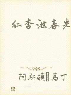 红杏泄春光番外