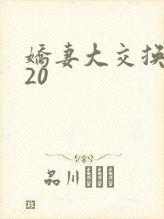 娇妻大交换1一20