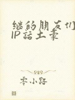 继的朋友们SVIP话土豪