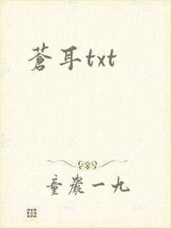 苍耳txt