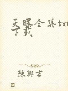 天眼全集txt下载