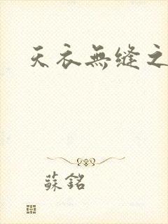 天衣无缝之极限