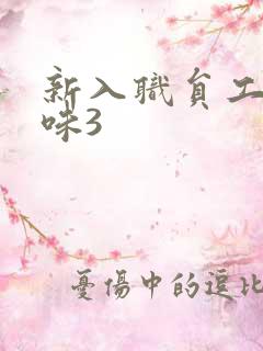 新入职员工的滋味3