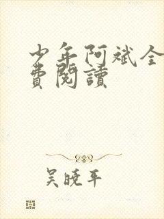 少年阿斌全文免费阅读