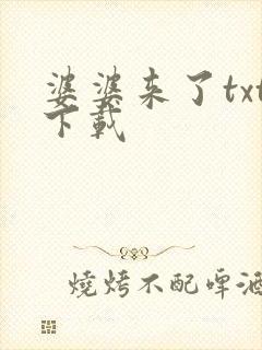 婆婆来了txt下载