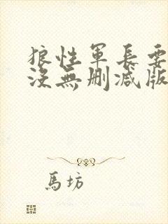 狼性军长要够了没无删减版