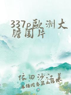 337p欧洲大胆图片