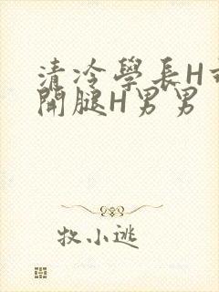清冷学长H乖打开腿H男男