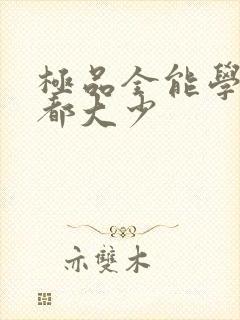 极品全能学生花都大少