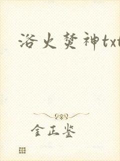 浴火焚神txt