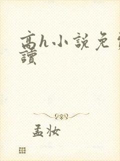 高h小说免费阅读