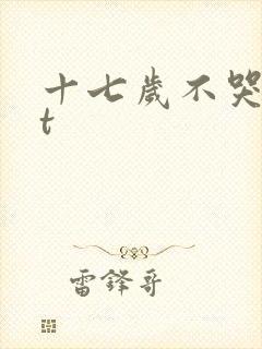 十七岁不哭txt
