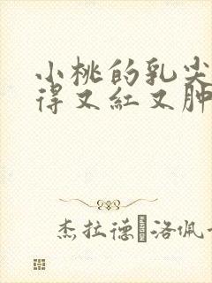 小桃的乳尖被吸得又红又肿