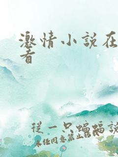 激情小说在线观看