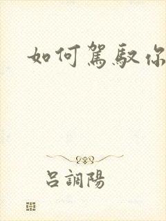 如何驾驭你的龙