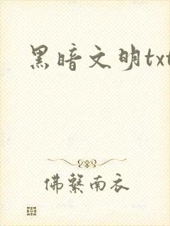 黑暗文明txt