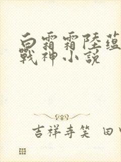 白霜霜陆蕴九天战神小说