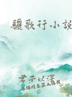 骊歌行小说