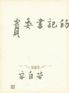 省委书记的小宝贝